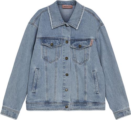 Designers Remix Girls G Miles Oversized Jacket Str 176 cm / 16 år - Light Denim Sommerjakker hos Magasin