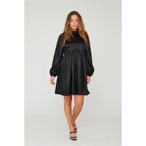 A-VIEW Lela Dress Kvinde Black Korte Kjoler Str 38 - hos Magasin