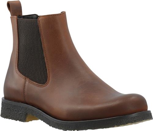 Cashott Casfreja Chelsea Boot Pull Up Leather Kvinde Cognac Chelsea Boots Str 40 - hos Magasin