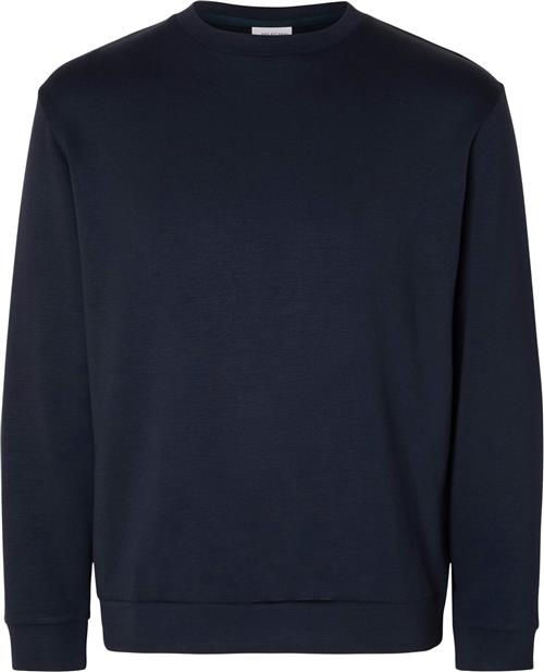 Selected Homme Slhemanuel Soft Crew Neck Sweat NOO Mand Sky Captain Sweatshirts Str XL - hos Magasin