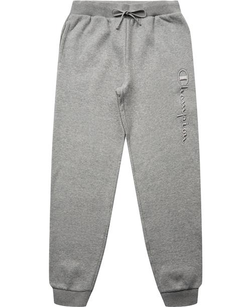 Champion Rib Cuff Pants Str L/152/ 11-13 år - New Oxford Grey Melange Top Dyed Bukser hos Magasin