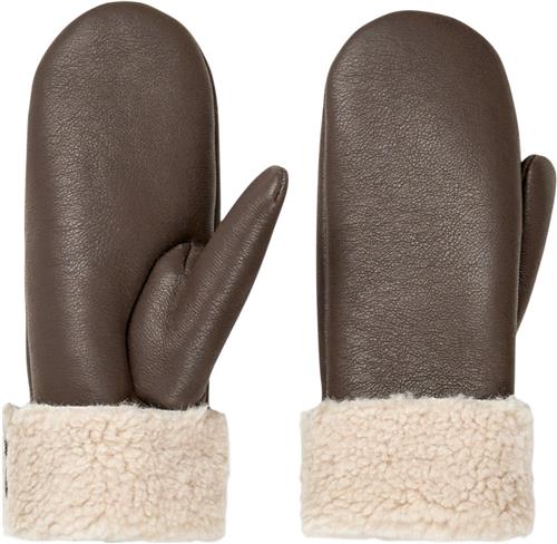 DAY ET Day Faux Shearling Mittens L/XL - Vanter Læder hos Magasin