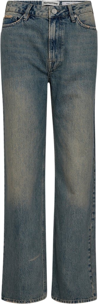 Tomorrow Trwbrown Jeans Wash Douglas Kvinde Denim Blue Straight Jeans Str 29 / 32 - Bomuld hos Magasin