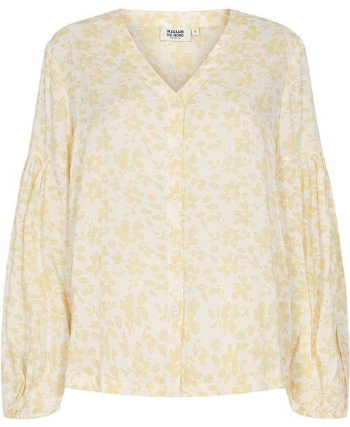 Magasin du Nord Collection Magasin Jacila 9S Kvinde Fruity Yellow Langærmede Bluser Str L