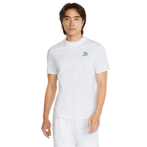 Se Puma Tennis Club Graphic tee Mand Puma White Kortærmede T-shirts Str L - Bomuld hos Magasin ved Magasin