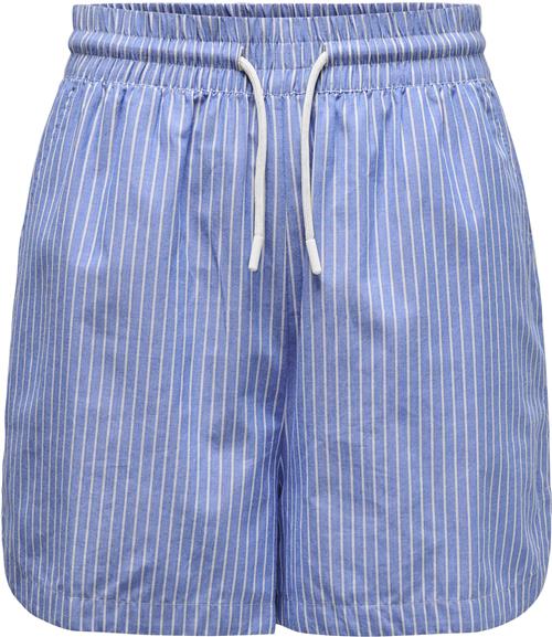 ONLY Onlarja Stripe Shorts WVN Noos Kvinde Infinity/cd Stripes Casual Shorts Regular Fit Str M - hos Magasin