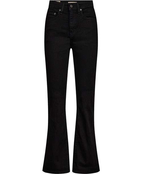 Levi's 725 High Rise Bootcut Midnight Kvinde Blacks Flared Jeans Str W30 / L32 - hos Magasin