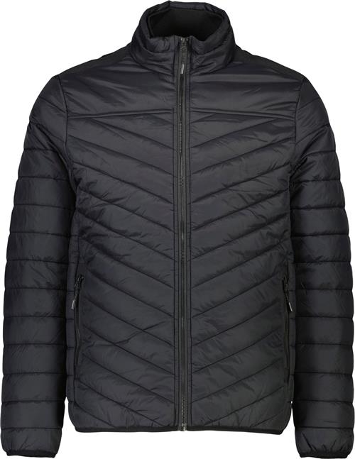 Lindbergh Light Weight Quilted Jacket Mand Sort Overgangsjakker Str XL - hos Magasin