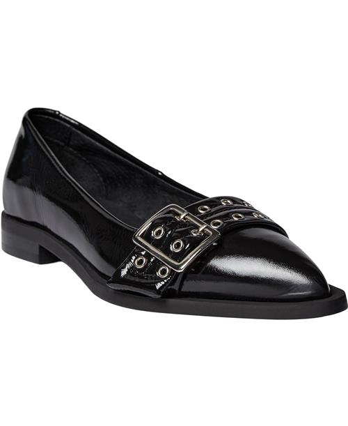 Pavement Saso Low Kvinde Black Patent Ballerinaer Str 39 - Læder hos Magasin