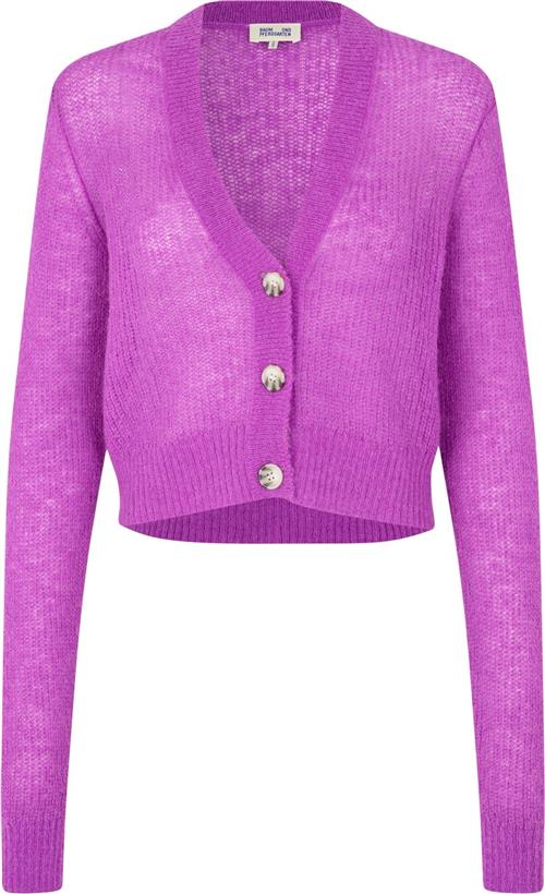 Baum und Pferdgarten Caya Kvinde Knockout Purple Cardigans Str S - hos Magasin