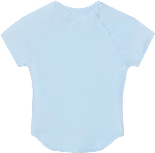 Se Juicy Couture Shrunken Diamante TEE Kvinde Powder Blue Kortærmede T-shirts Str L - hos Magasin ved Magasin