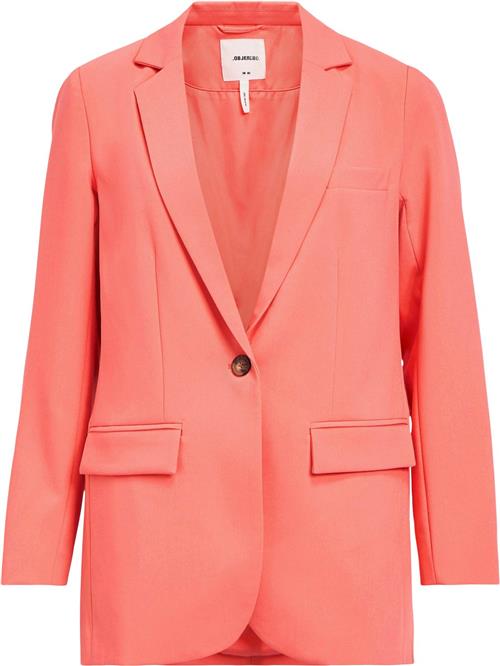 Object Objsigrid L/S Blazer Noos Kvinde Georgia Peach Blazere Str 34 - hos Magasin