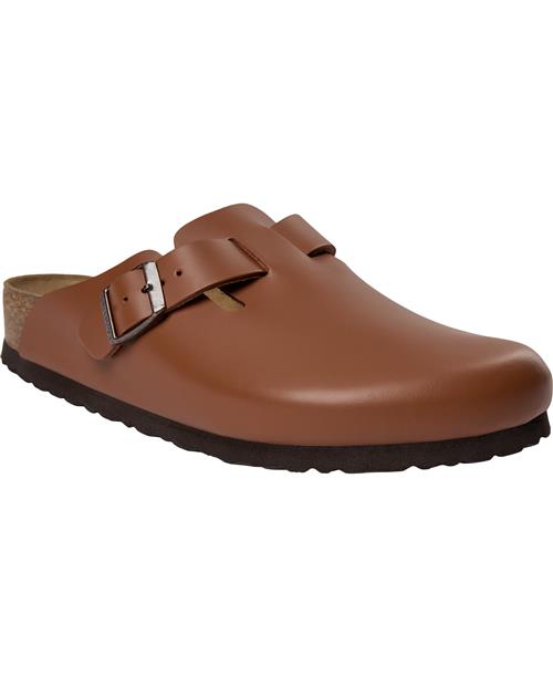 Se Birkenstock Boston NL Mand Ginger Brown Sandaler Str 44 - hos Magasin ved Magasin