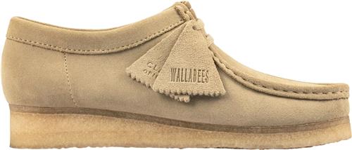 Clarks Originals Wallabee. Maple Suede, D, 4 Kvinde Maple Suede Snøresko Str 38 - hos Magasin