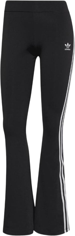 Se adidas Flared Leggings Kvinde Sort Flare Bukser Str 34 - Polyester hos Magasin ved Magasin