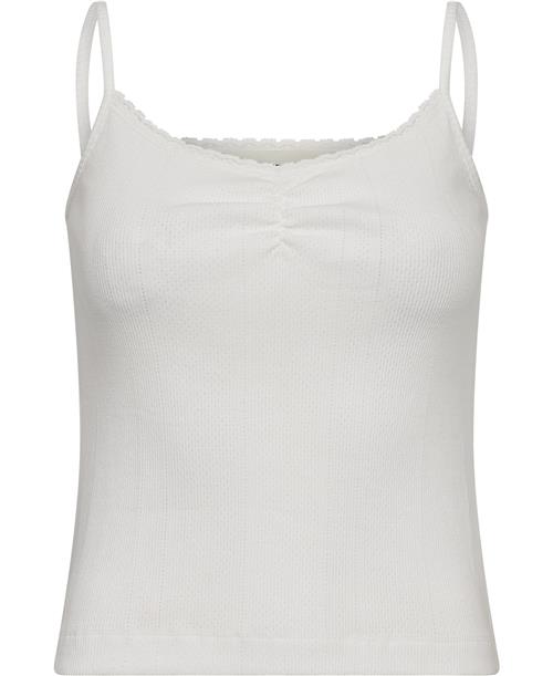 Designers Remix Piper Top Kvinde Hvid Tanktoppe Str L - hos Magasin