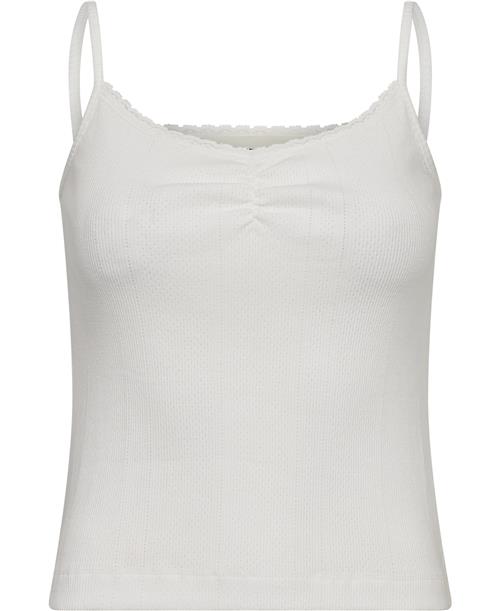 Designers Remix Piper Top Kvinde Hvid Tanktoppe Str M - hos Magasin