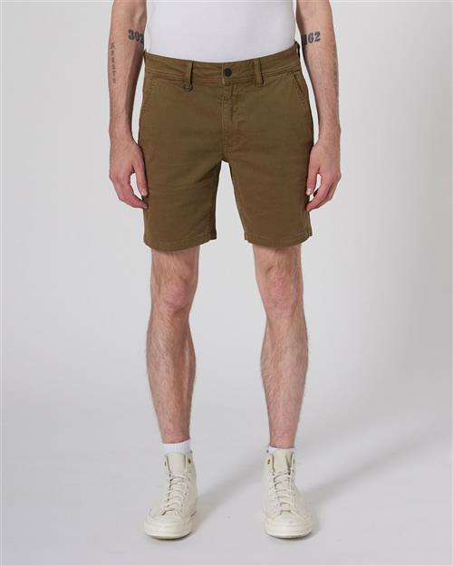 Neuw Denim Cody Workwear Short Copper Mand Brown Chino Shorts Str 36 - hos Magasin