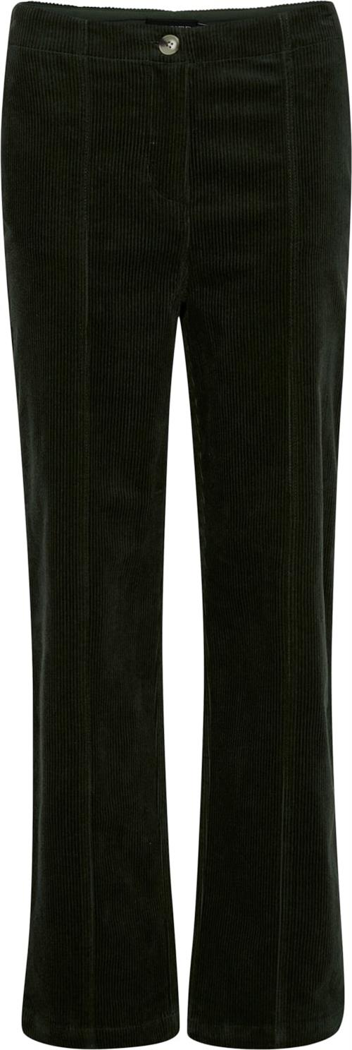 Soaked in Luxury Slthori Pants Kvinde Kombu Green Bukser Med Lige Ben Str L - hos Magasin