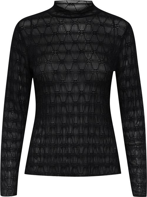 Karen by Simonsen Kirstinekb Jersey Top Kvinde Meteorite Toppe Str M - hos Magasin