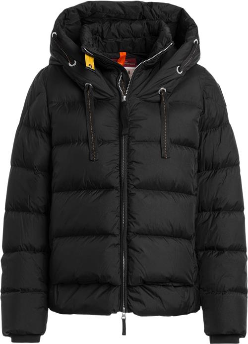 PARAJUMPERS Bertilla Water Repellent Down Jacket Kvinde Black Dunjakker Str EXTRA EXTRA LARGE - hos Magasin