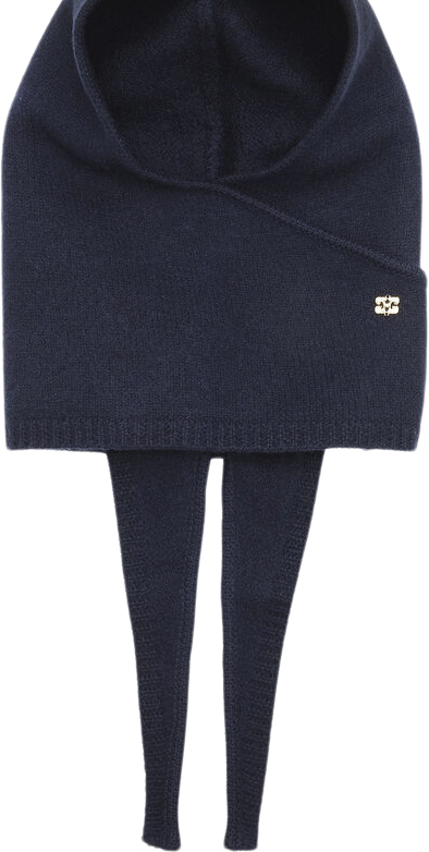 Ganni Boiled Wool Balaclava ONE SIZE - Huer hos Magasin