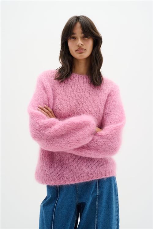 Se InWear Jetraiw Pullover Kvinde Cashmere Rose Sweaters Str S/M - hos Magasin ved Magasin