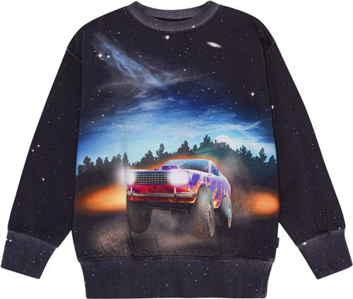 Se Molo Mattis Str 7 år / 122 cm - Blå Sweatshirts hos Magasin ved Magasin