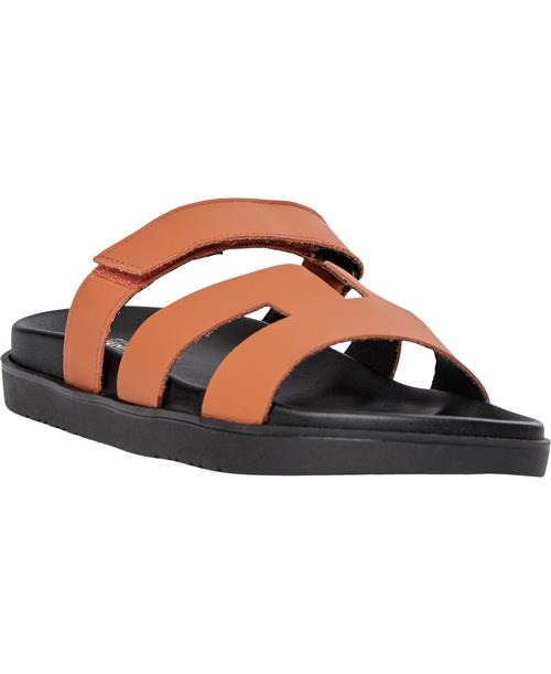 Shoe Biz Vino Kvinde Orange Flade Sandaler Str 39 - hos Magasin