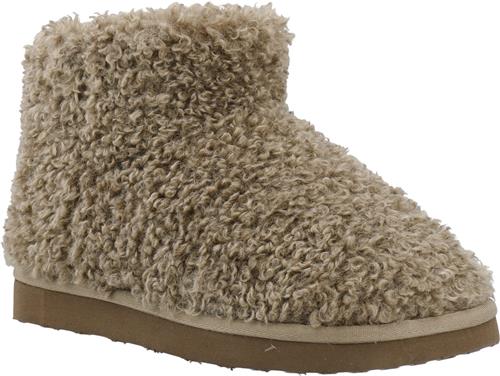 Se Bianco Biasnow Ankle Boot Faux Shearling Kvinde Taupe Vinterstøvler Str 40 - hos Magasin ved Magasin