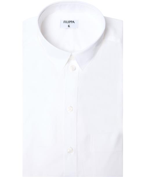 Se Filippa K Classic Stretch Shirt Kvinde White Langærmede Skjorter Str 34 - hos Magasin ved Magasin