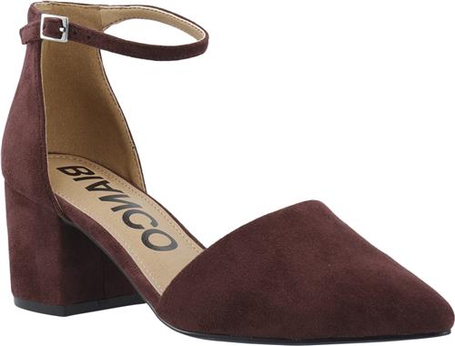 Bianco Biadevived Pump Micro Suede Kvinde Burgundy Pumps & Stiletter Str 40 - hos Magasin