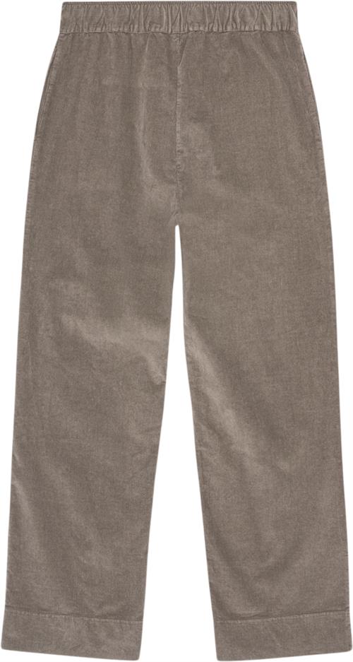 Se Moshi Moshi Mind new Celeste Pants Kvinde Dark Taupe Bukser Str S - hos Magasin ved Magasin