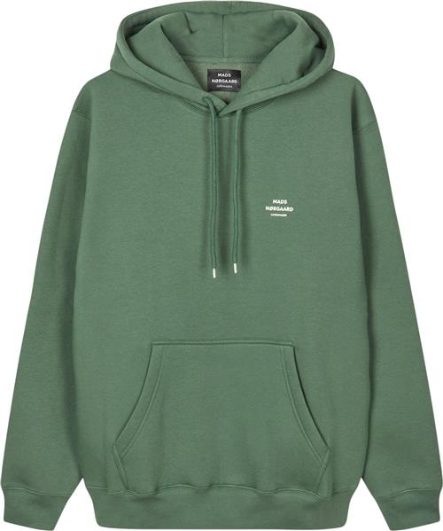 Se Mads Nørgaard - Copenhagen Standard Hoodie Logo Sweat Mand Grøn Hoodies Str XL - hos Magasin ved Magasin