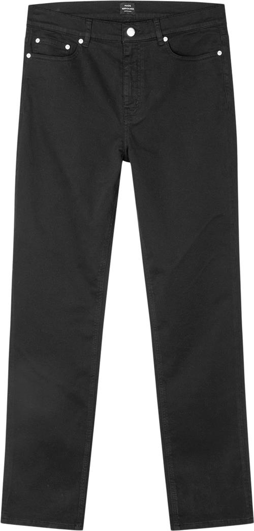 Se Mads Nørgaard - Copenhagen Cotton Five Pocket Jas Pant Mand Sort Jeans Str 30 - hos Magasin ved Magasin