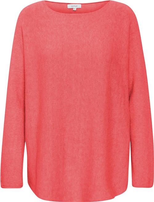 Sorbet Sbinnova Oknit Blouse Kvinde Paradise Pink Sweaters Str S/M - hos Magasin