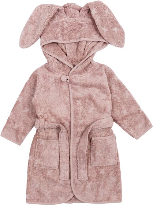 Se Müsli by Green Cotton Bathrobe Bunny Str 104/110 - Rose Sugar Morgenkåber Bomuld hos Magasin ved Magasin