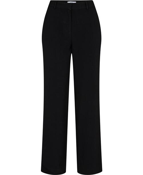 Se Envii Enkafir Pants 6746 Blackxxs Kvinde Black Bukser Med Lige Ben Str L - hos Magasin ved Magasin