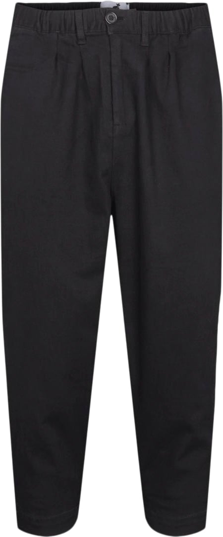 Kangol Gilbert Pants Mand Sort Casual Bukser Str L - Bomuld hos Magasin