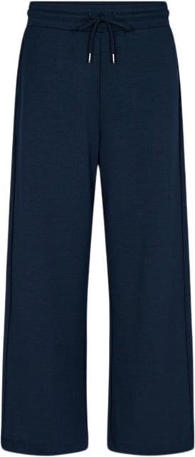 soyaconcept Scbanu 33 Bukser Navy Kvinde 6910 Navy Bukser Med Brede Ben Str XXL - Polyester hos Magasin