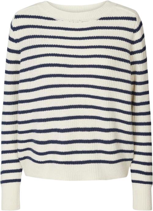 Se Lollys Laundry Dane Jumper Kvinde Dark Blue Sweaters Str XS - hos Magasin ved Magasin