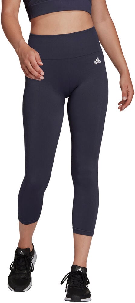 Se adidas Aeroknit Yoga Seamless 7/8 Træningstights S - Tights Polyester hos Magasin ved Magasin