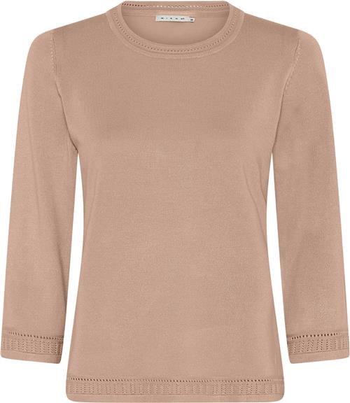 Se Micha BB Jumper_ BB Viscose Knit Kvinde Camel Sweaters Str XL - hos Magasin ved Magasin