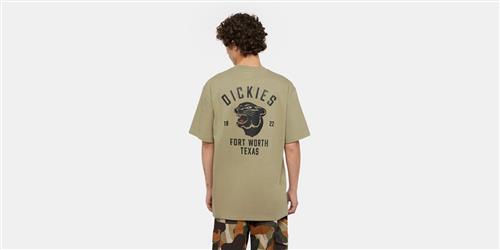 Dickies Dickies Panther TEE SS Imperial GRE Mand Imperial Green Kortærmede T-shirts Str XL - hos Magasin