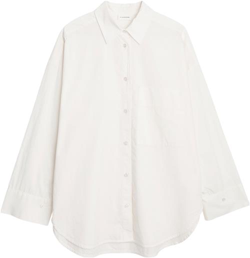 Se By Malene Birger Derris Kvinde Whisper White Langærmede Skjorter Str 36 - hos Magasin ved Magasin