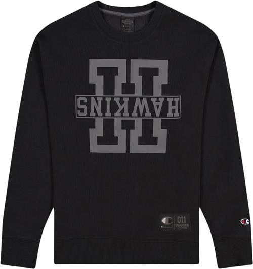 Champion Crewneck Sweatshirt Mand Black Beauty Sweatshirts Str XS - Bomuld hos Magasin