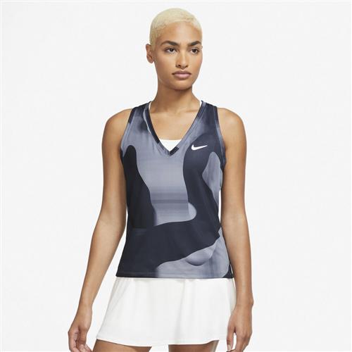 Se Nike Court Dri Fit Victory Printed Tennistop XL - Tanktoppe hos Magasin ved Magasin