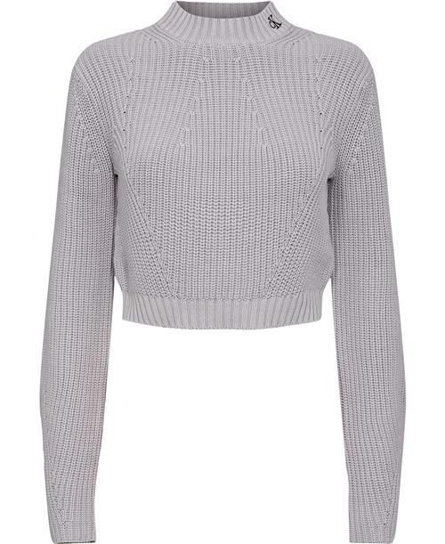 Calvin Klein Calvin Klein Jeans Chunky Pullover Kvinde Sort Sweaters Str L - Bomuld hos Magasin