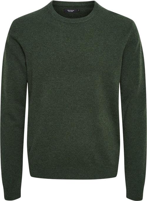 Matinique Mahenri Mand Olive Night Melange Sweaters Regular Fit Str L - hos Magasin