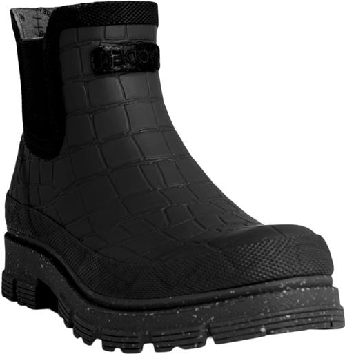 Woden Liv Croco Waterproof Kvinde 020 Gummistøvler Str 40 - Bomuld hos Magasin